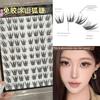 Glue-Free Mid-Summer Night under Eyelashes Eyelash Natural One-Piece Fake Eyelashes Glue without Stem Artificial Comic