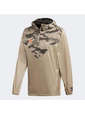 Adidas TANGO CAGE Soccer Trace Khaki F17 Size To Japanese Size Men's All-Weather Hoodie, Top, FYC75, (DZ4662), J/M (equivalent M)