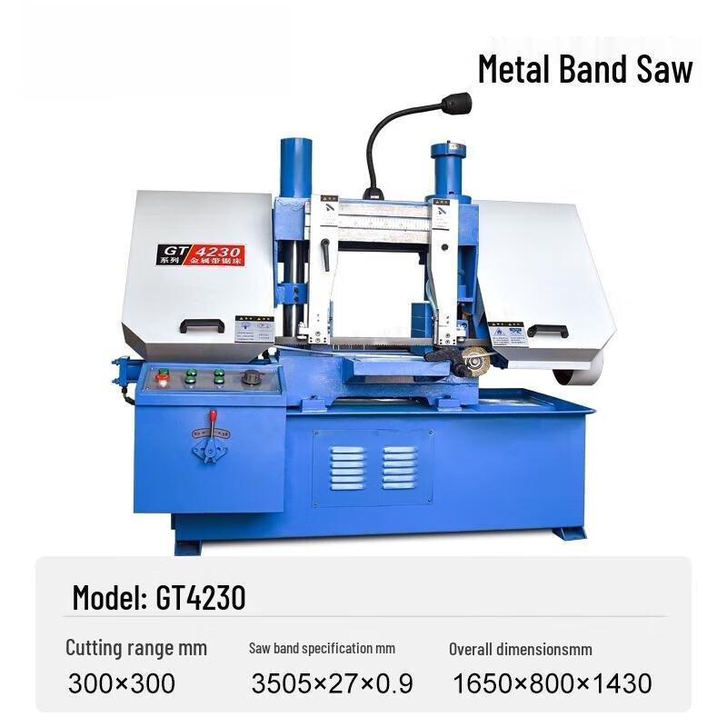 

Jundelun Heavy-Duty Metal Band Saw Machine CN plug (adapter included)