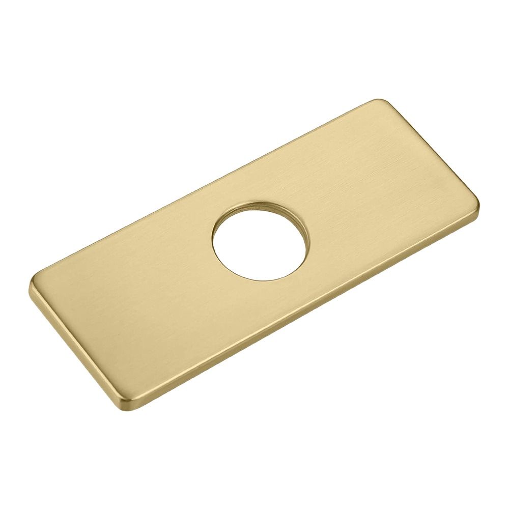 Faucet Plate Hole Cover Faucet Deck Plate Bathroom Faucet Escutcheon Plate Tap Cover Deck Plate