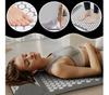 Acupressure mat with spikes for health and circulation stimulation