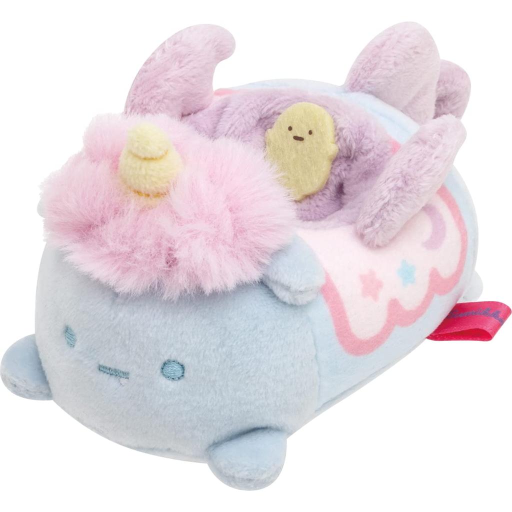 Sumikkogurashi Night Mini Plush Toy Tapi Unicorn MF59501 San-X "Ghost Park"