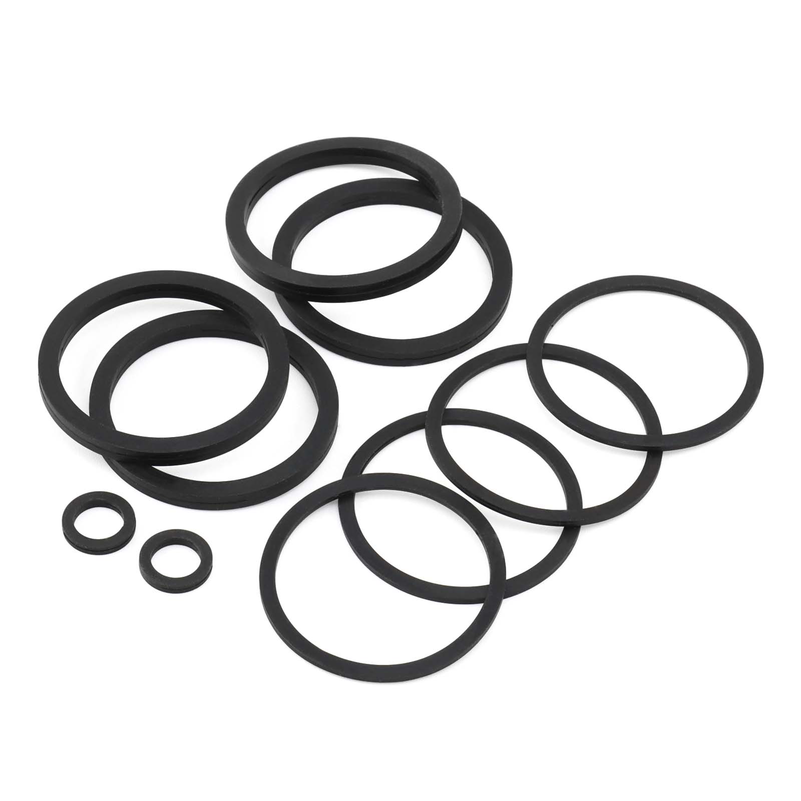 For Harley Sportster XL Dyna Softail Touring Road King Road Glide 2000-2007 Front/Rear Brake Caliper Rebuild Kits 44313-00/01 Rubber Gasket