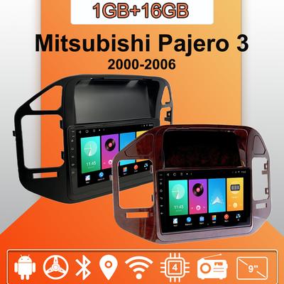 Car Radio Android Auto Carplay For Mitsubishi Pajero 3 2000-2006 Multimedia Player Head Unit Stereo GPS Navigation BT WIFI 1+16GB