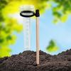 Outdoor Rain Gauge Measurement Cup Garden Outdoor Yard Rainfall Measurement Up To 35mm Garden Rain Gauge for Garden Outdoor Yard