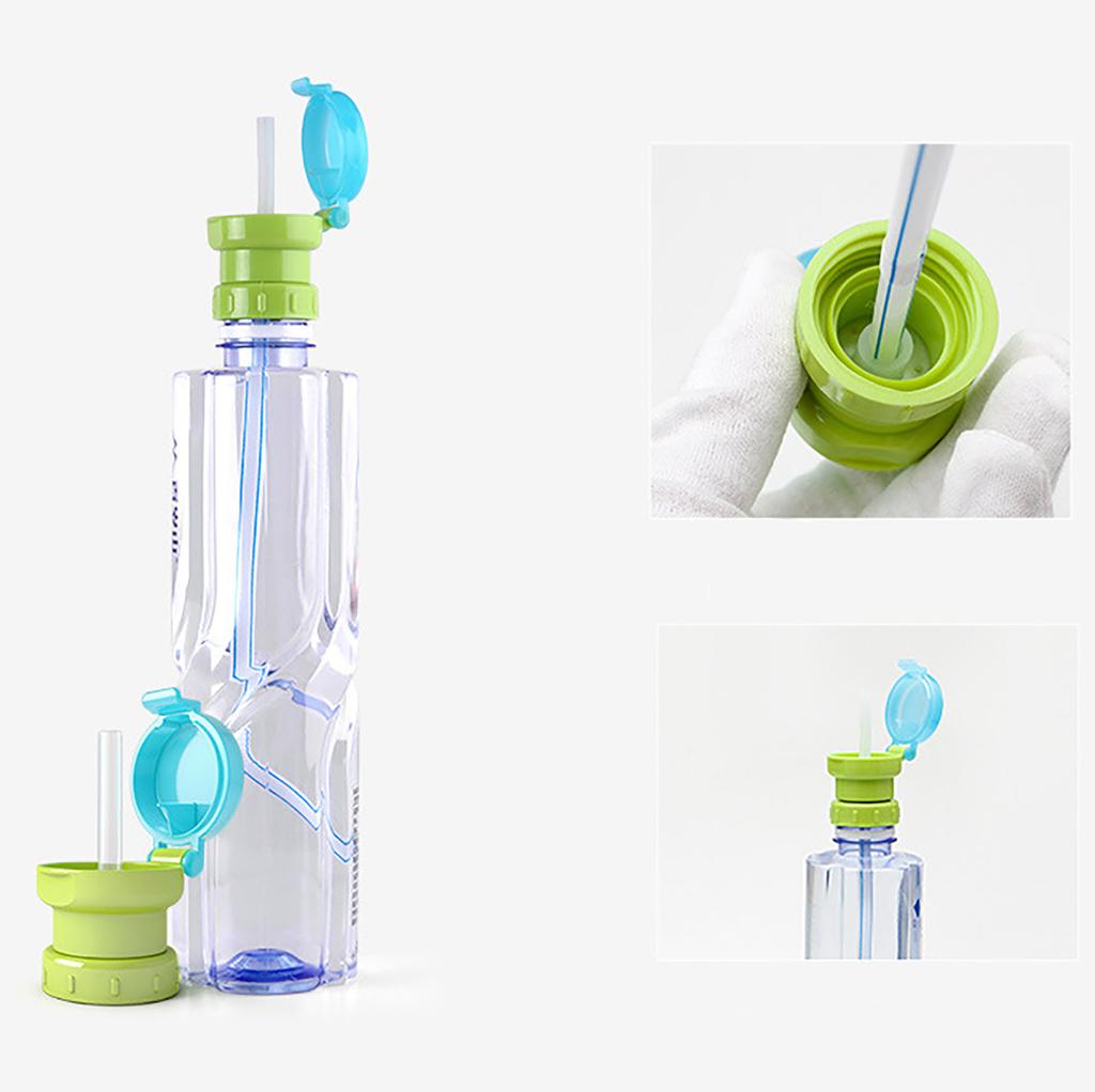 Dětská slaměná čepice, dětský lahvový nápoj, přepad a škrtící brčko s adaptérem