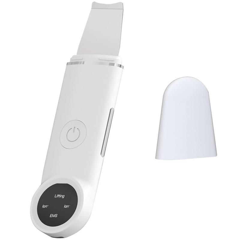 High Quality Vibration Face Spatula Peel Facial Peeling Skin Care Cleaner Sonic Spatula Ultrasonic Skin Scrubber Recharegeable built in battery