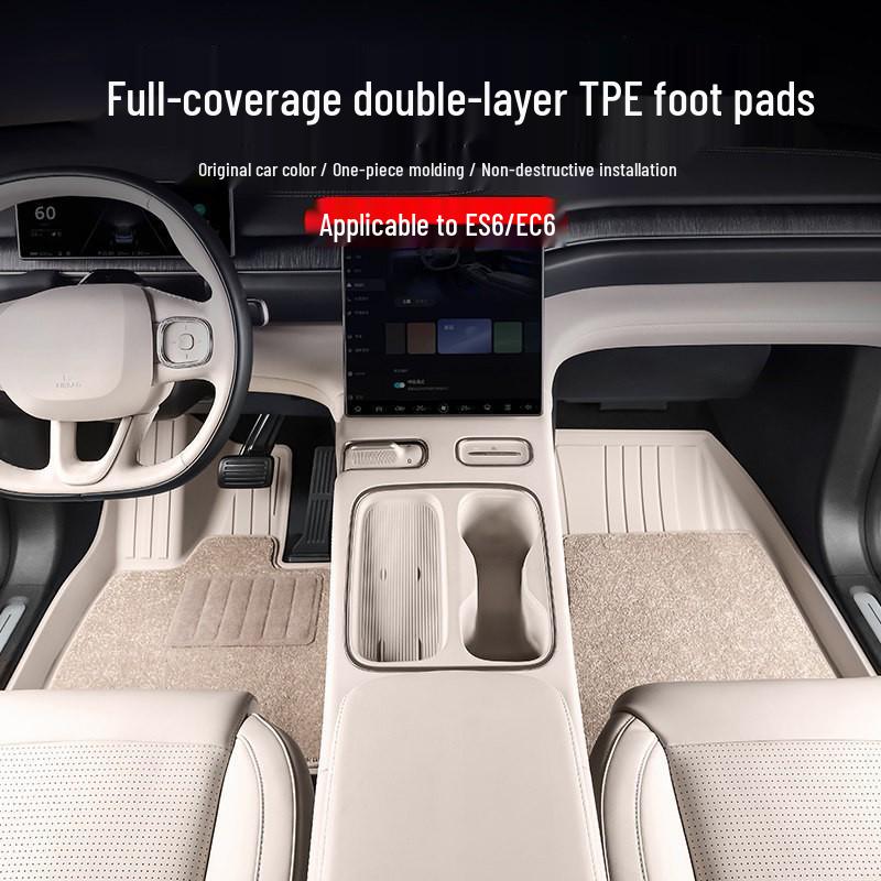 TPE Full Coverage Car Floor Mats for 23-25 NIO ES6, EC6, ET5T