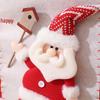 3D Cartoon Santa, Snowman & Reindeer Chair Covers - Christmas & New Year Decorations