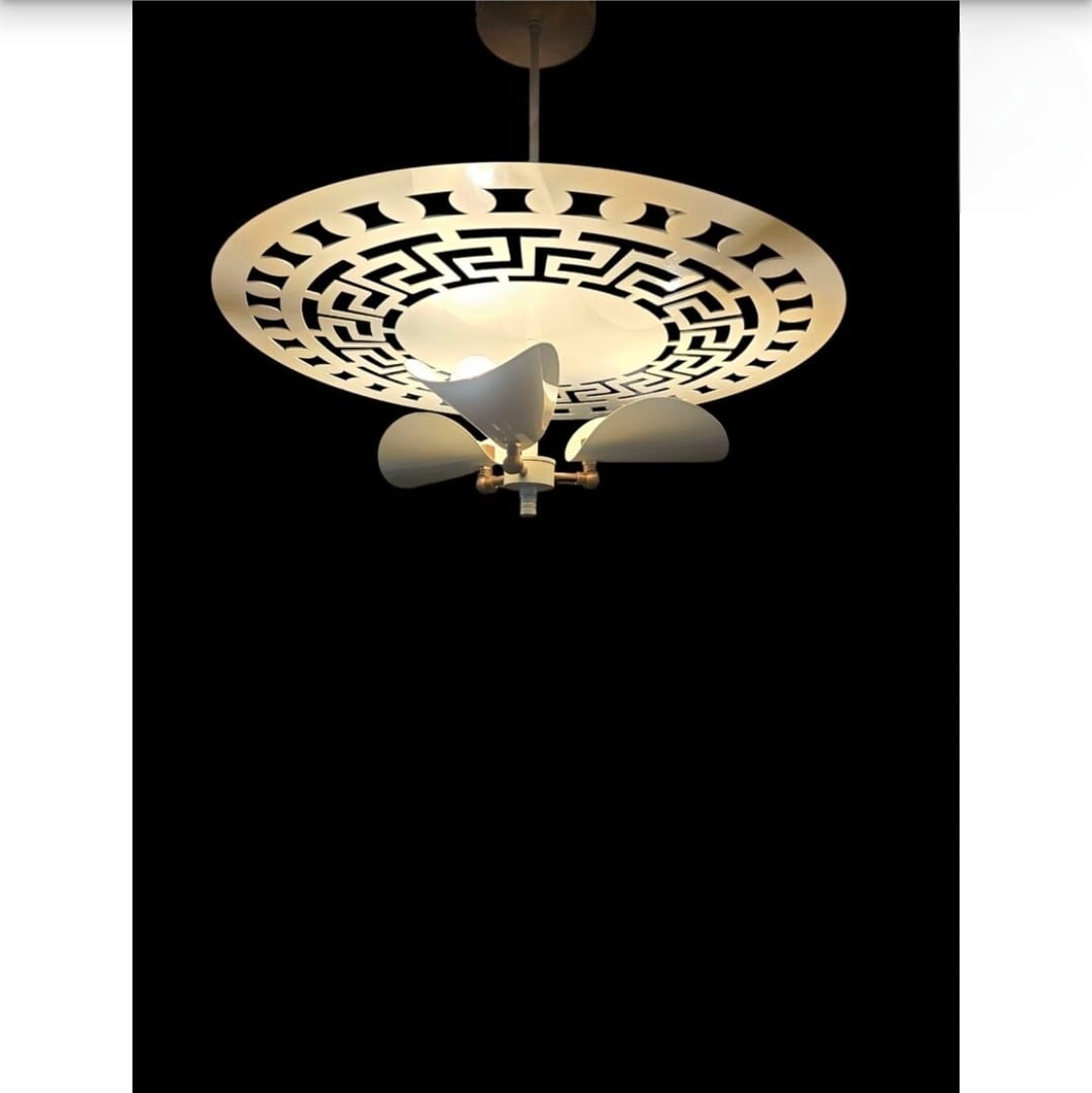 

Custom Sputnik Chandelier Mid-Century Modern White Disc Ceiling Light Handmade Retro Pendant Lamp Unique Home Decor Lighting Fixture Gift білий