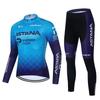 Maglia da Ciclismo Uomo Donna Manica Lunga Traspirante Abbigliamento Performance Ciclismo su Strada Mountain Bike