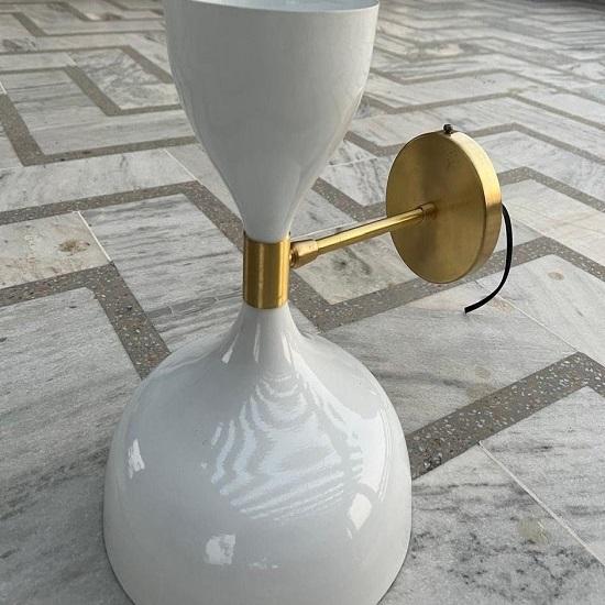 Diabolo Mid Century Wall Sconce Double Minimalist Home Lighting Fixture Contemporary Interior Decor Kitchen Christmas Housewarming Light