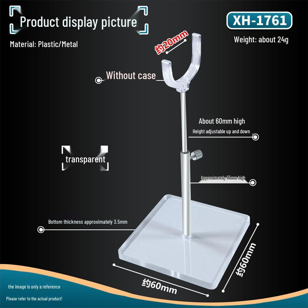 BJD Doll Transparent Adjustable Stand for 3-4-6 Scale Figures and Blind Box Displays