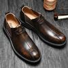 Martin Boots Men's 2025 Autumn and Winter Business Leather Shoes Men's Formal Casual Men's Shoes Korean Version Outdoor British Style Men's Shoes