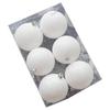 Transparent Blue Lemon Painted Christmas Ornaments - Set of Frosted Balls (6/8CM) for Mall Decoration