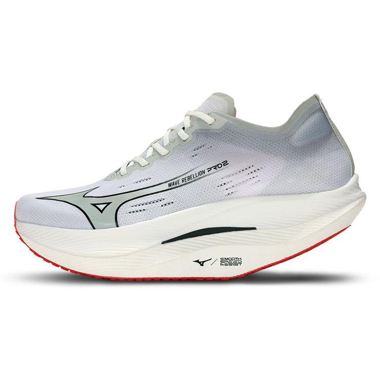 Mizuno Wave Rebellion Pro 2 Comfortable Racing Low-Top Running Shoes Unisex Running Shoes White U1GD241701