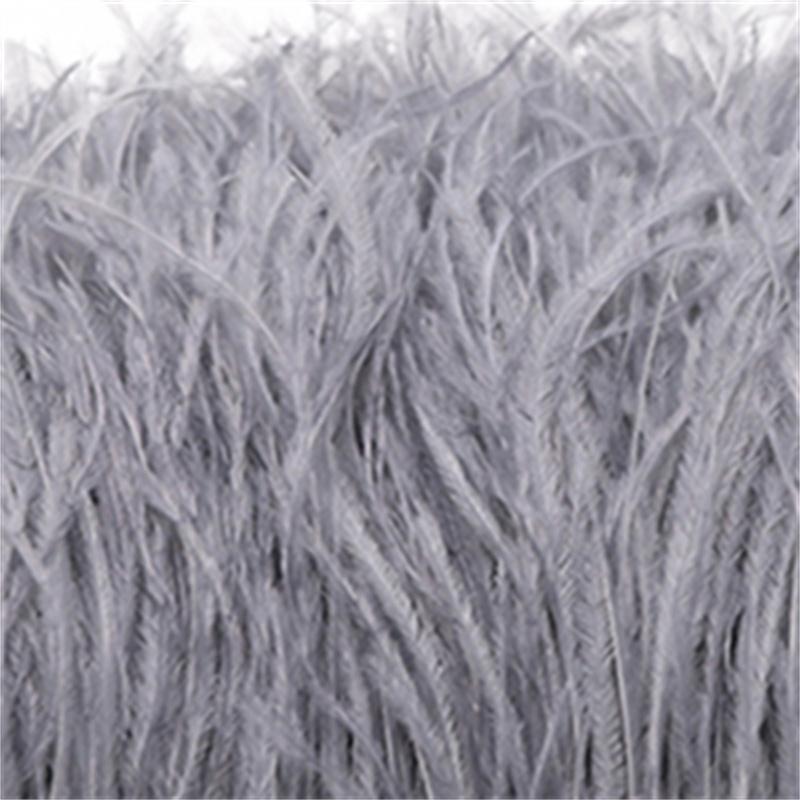 Feather1 Bundle Piume di Struzzo Naturali Filo Colorato 10-15/15-18CM Piumaggio Soffice Per Abiti Borsa Decorazione Artigianato Cucito