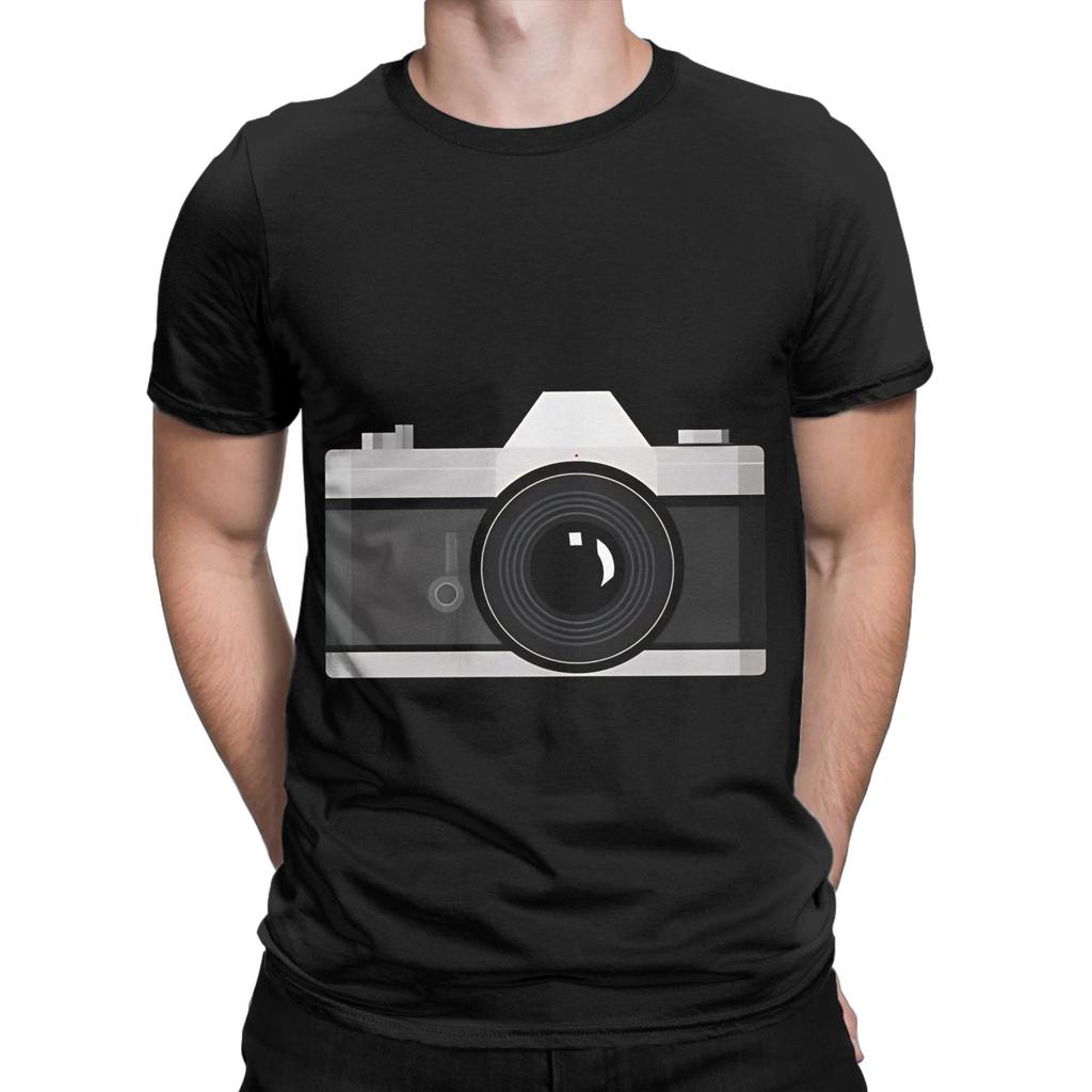 Vintage Camera Funny Graphic 100 Cotton TShirt Fujifilm Tops Tees For Unisex