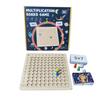 Holz Montessori Multiplikations- und Additionsbrettspiel Montessori Spielzeug Pädagogisches Mathematik-Tischbrett für Kleinkinder Vorschulgeschenke