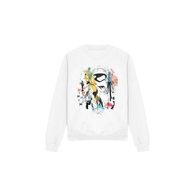 STAR WARS Unisex Adult Stormtrooper Abstract Sweatshirt