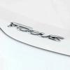 3D ABS Car Letter Rear Trunk Decals Emblem Badge Sticker Decal Car Styling Auto Accessories For Focus Logo MK4 MK5 MK6 MK7