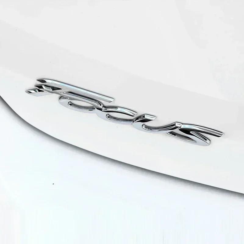 3D ABS Car Letter Rear Trunk Decals Emblem Badge Sticker Decal Car Styling Auto Accessories For Focus Logo MK4 MK5 MK6 MK7