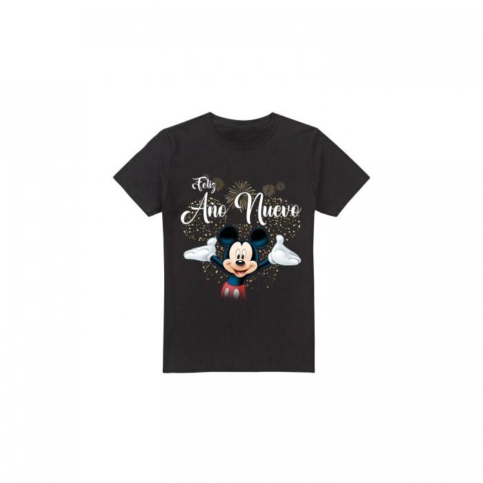 Disney Mens Spanish Mickey Mouse Fireworks New Year T-Shirt
