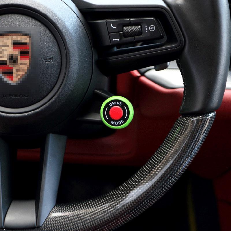 Porsche SC Launch Button Steering Wheel for Macan, Panamera, 911, Taycan