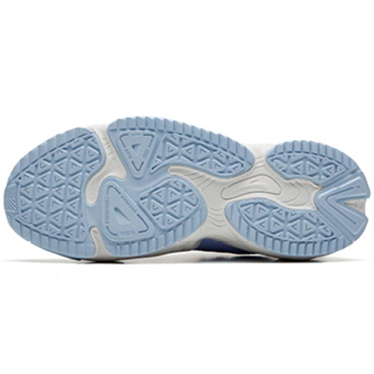 New Anta Walker 3.0 Cushioning Anti Slip And Wear Resistant Low Top Casual Shoes Women's White Blue Gray 122238881-5