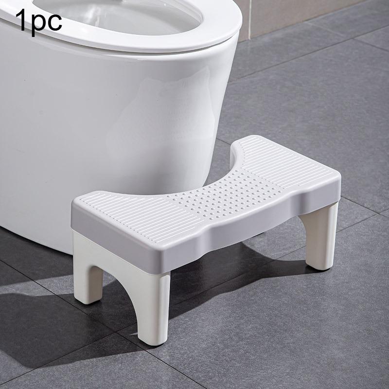 1pc Bathroom Squatty Potty Toilet Stool Pregnant Woman Seat Elderly Toilet Foot Stand Stool Shower Seat Bathroom Accessories