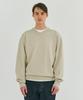 FALL BREAK Hard Twist Cotton V-Neck Knit