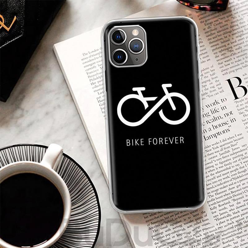 Bicycle Bike Sport Cover For iPhone 17 Air 16 16E 15 Pro Max 14 Plus 13 Mini Phone Case 12 11 7 8 SE Customized Print Shell 16 1
