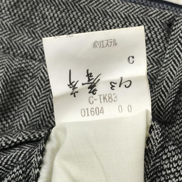 Burberry S/90s Wool Slacks/Pants/Men’s L/Inseam 77cm/Gray/Zipper Fly(USED)