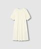 Jaju Women'S Dobby Balloon Short Sleeve Pajama Dress_Lemon