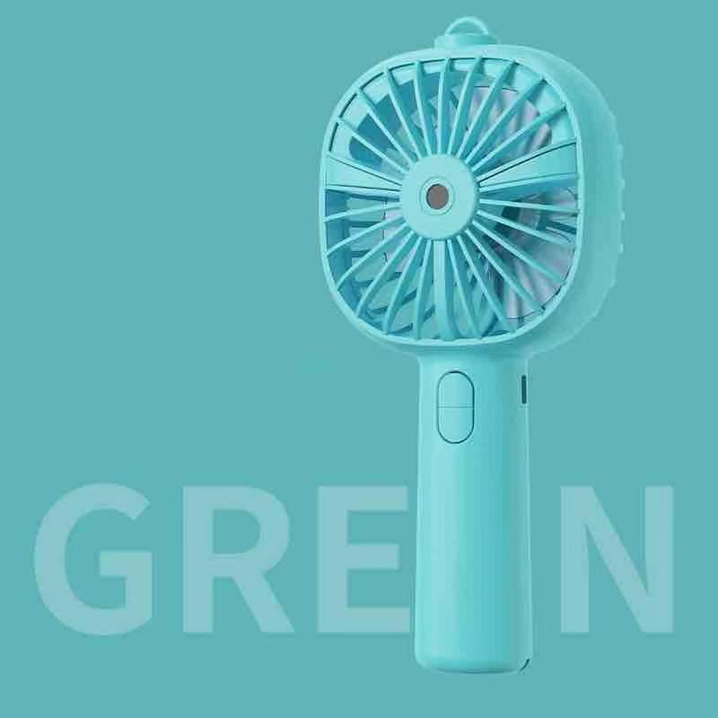 Portable Mini USB Spray Fan - Compact Electric Fan for Home & Office Use