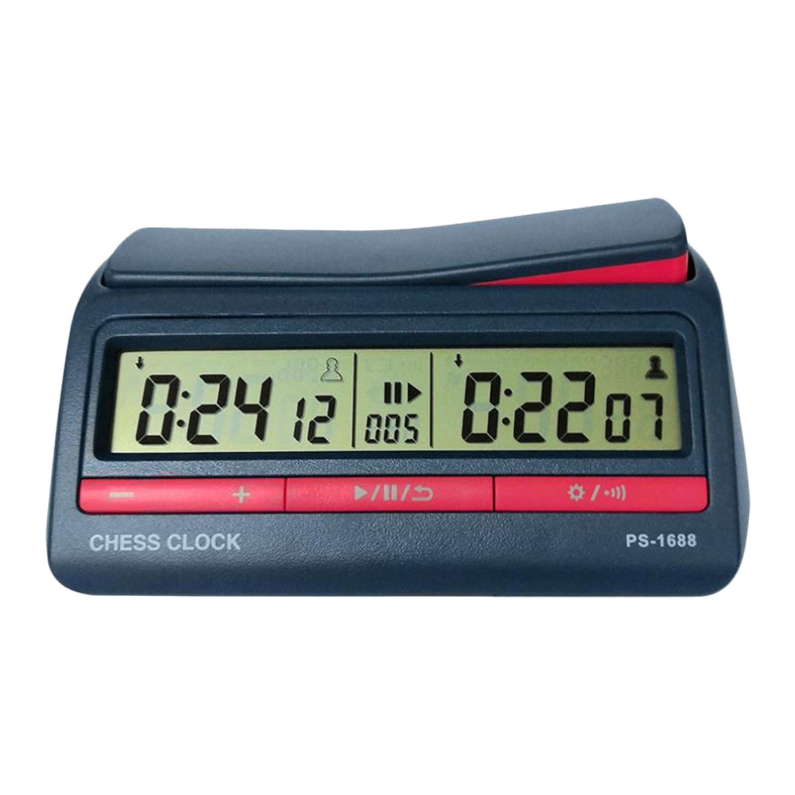 

Шаховий годинник Багатофункціональний шаховий годинник Електронний шаховий таймер різнокольоровий