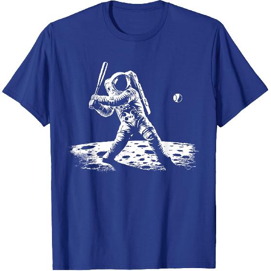 Baseball Neuheit Astronaut Männer Frauen Kinder Lustiges Baseball T-Shirt