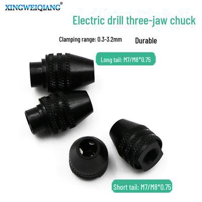 Mini Electric Grinder with Flexible Shaft and Three-Claw Chuck, 7/8x0.75/0.3-3.2mm