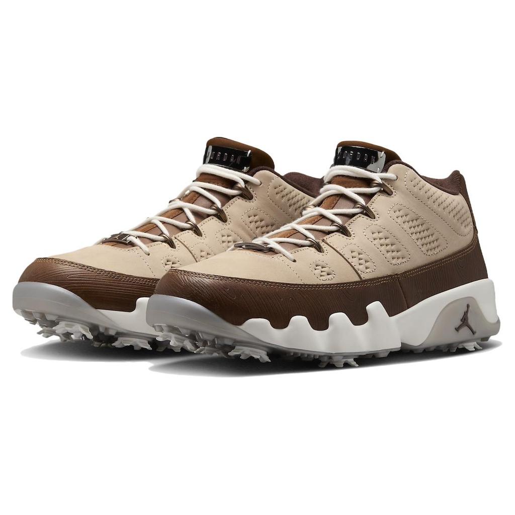 New JORDAN 9 Retro Low Golf Happy Life Wood Woodgrain FN6929-200