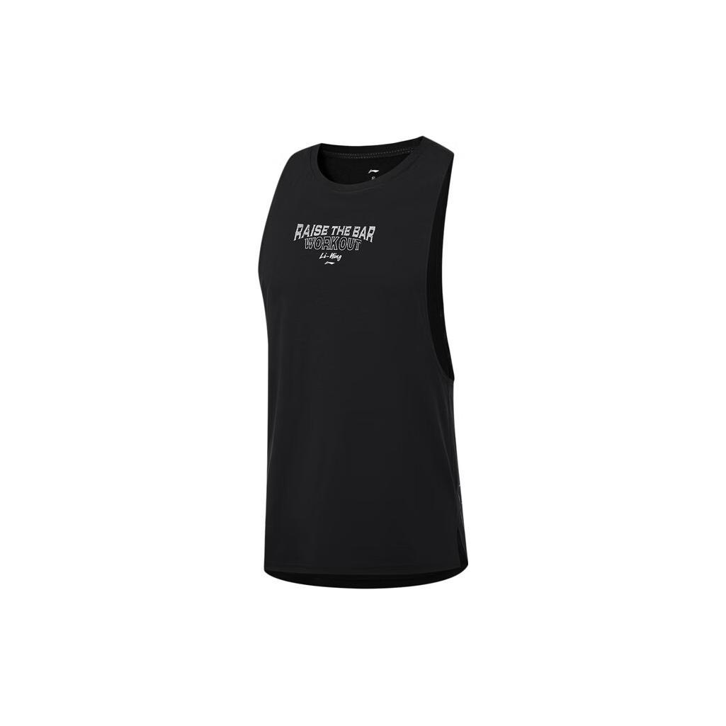 Мужская майка для фитнеса Li Ning Серия Fitness Черная AVST067-1 XL