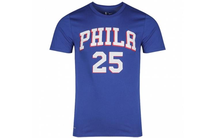 Nike NBA T Shirts Men s Crew Neck Moderate Straight Fit 870801-496 M