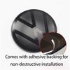 VW 2pcs Not Affect ACC Car Front Grill Cover OR Rear Trunk Emblem Lid For VW Golf 6/7/7.5/8/Passat /Polo /CC/ Jetta/Tiguan/GTI zs7