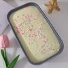 Weiches langsam aufsteigendes Kuchen-Quetschspielzeug Realistisches Taro-Creme-Dessert Fidget zur Stressbewältigung Tragbares Dekompressions-Gadget für Kinder Erwachsene Sensorisches Spielzeug