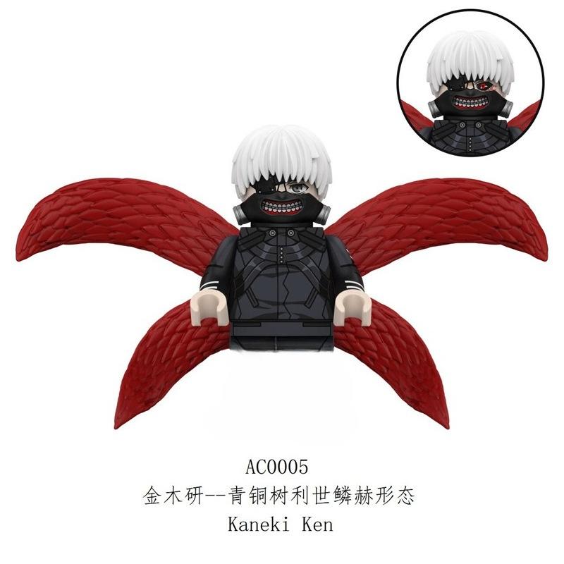 Série de desenhos animados boneca montável brinquedo quebra-cabeça montagem menino e menina presente de aniversário AC0004-0007