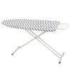 150x50cm Silicone Ironing Board Cover Scorch/Stain Resistant Heat Reflective with Secure Straps/Nose Pocket for Iron Accessories