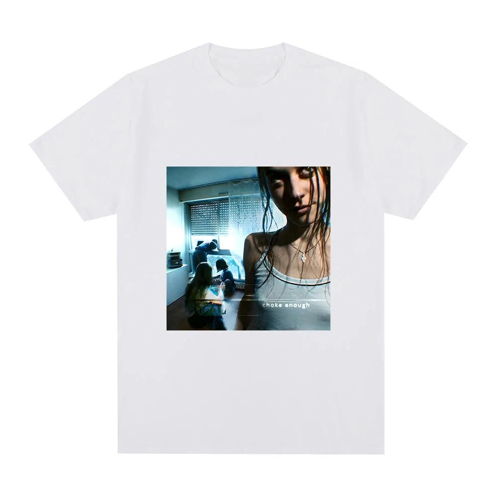 

Oklou TShirt Choke Enough Album Graphic Printing Clothing 100cotton Comfortable Oneck Tshirts WomenUnisex Short Sleeve Tees S