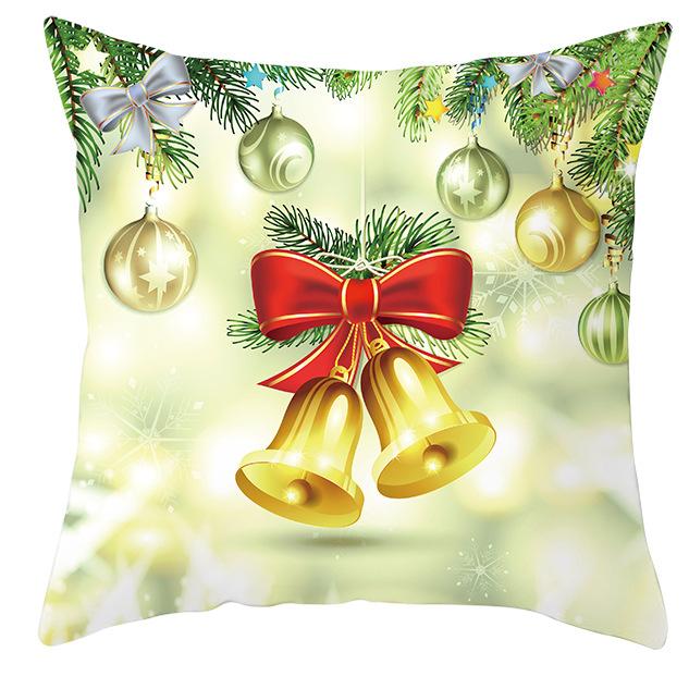 New Christmas Pillowcase Fashion Pillow Car Sofa Cushion Cover Living Room Sofa Pillowcase Decoration