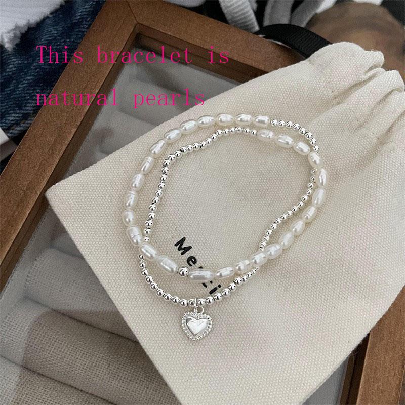 925 Sterling Silver Thai Silver Bracelet for Women Vintage Geometric Heart Love Lucky Punk Jewelry 2026 New