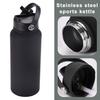 1000ml Stainless Steel Water Bottle with Straw BPA-Free Leak-Proof Insulated 24 Hours Cold 12 Hours Hot Sport Bottle