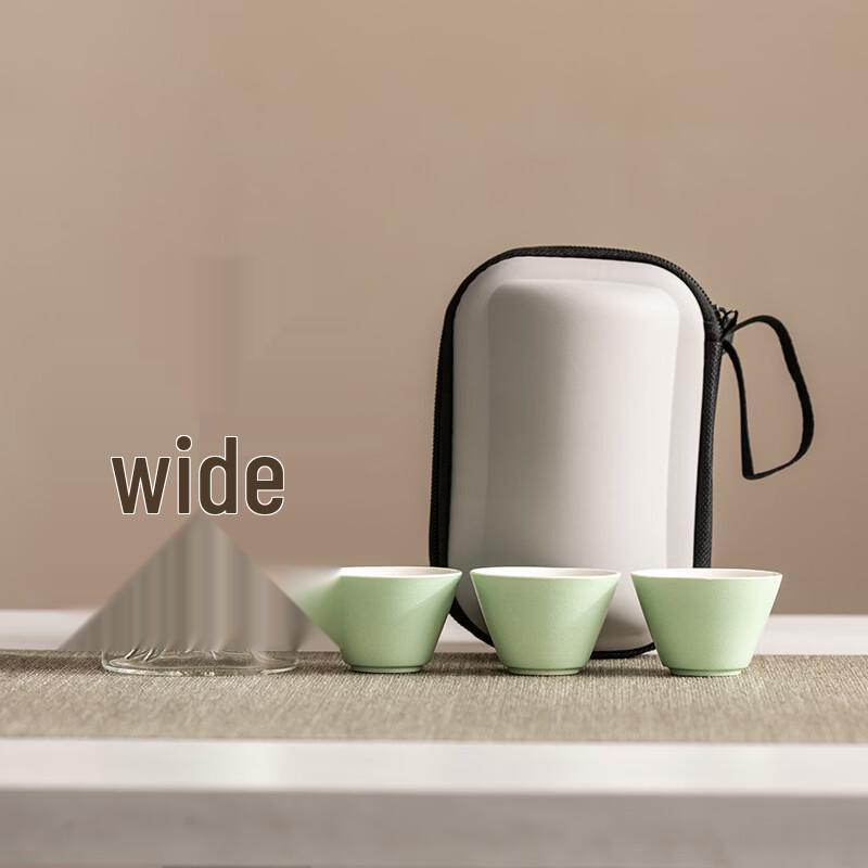 Yipan Portable Glass Travel Tea Set